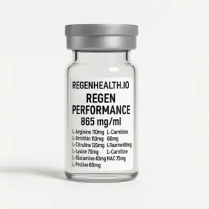 Regen Pump circulation and nitric oxide support supplement bottle