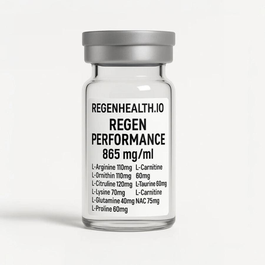 Regen Pump circulation and nitric oxide support supplement bottle